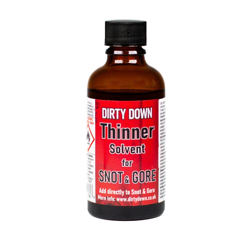 DIRTY DOWN: THINNER SOLVENT FOR SNOT AND GORE 50ML