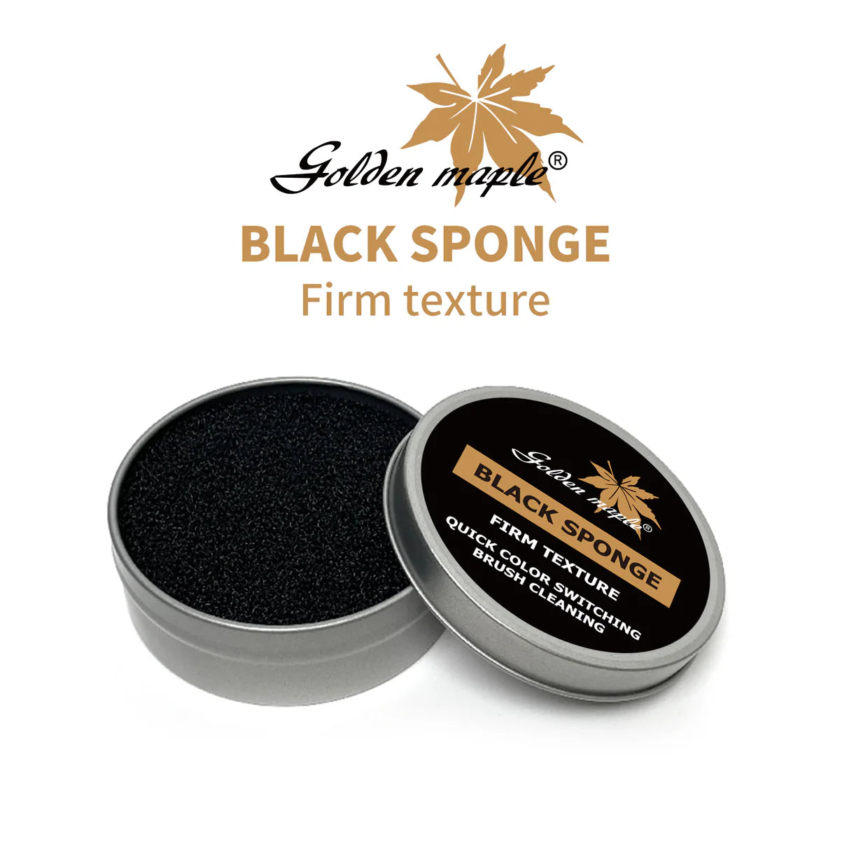 GOLDEN MAPLE: Dry Brush Sponge Box