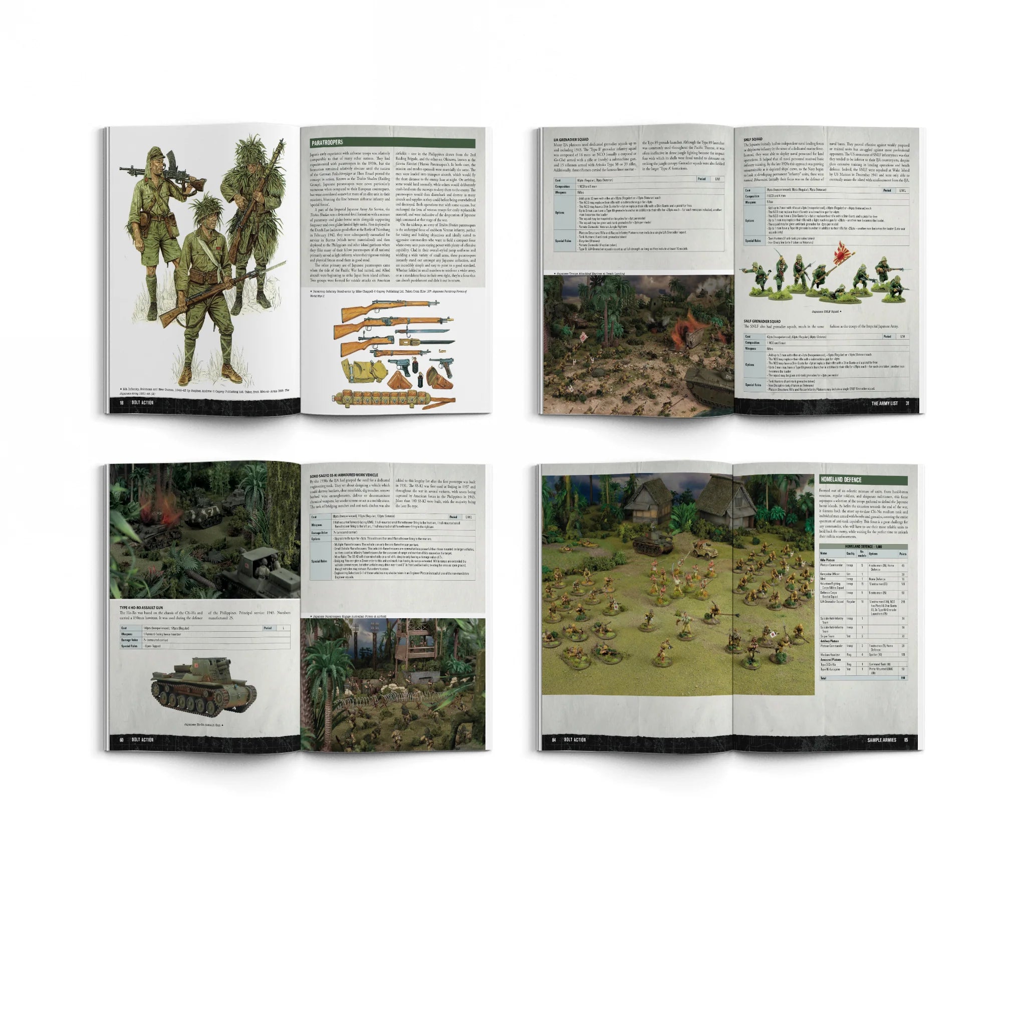 BOLT ACTION: Armies of Imperial Japan with 'Into the Jungle' (Hiroo Onoda) book miniature