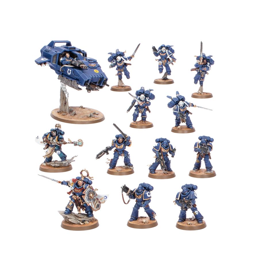 Warhammer 40,000 Getting Started with Space Marines Pre Order Pre-orders ship on or after launch day 25/07/2026