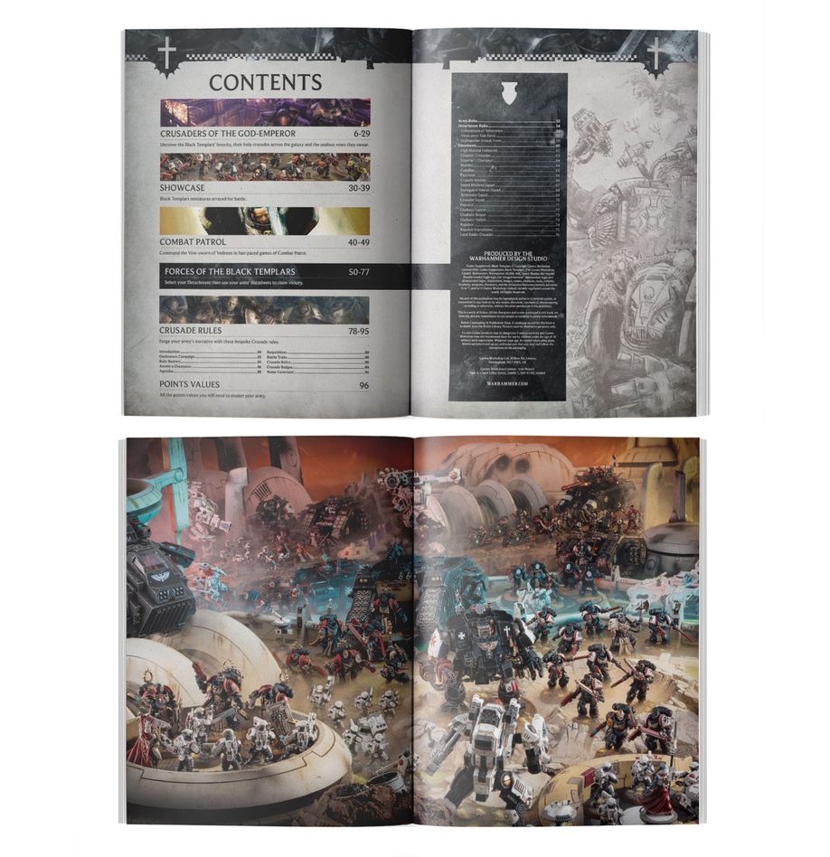 WARHAMMER 40K: BLACK TEMPLARS CODEX SUPPLEMENT