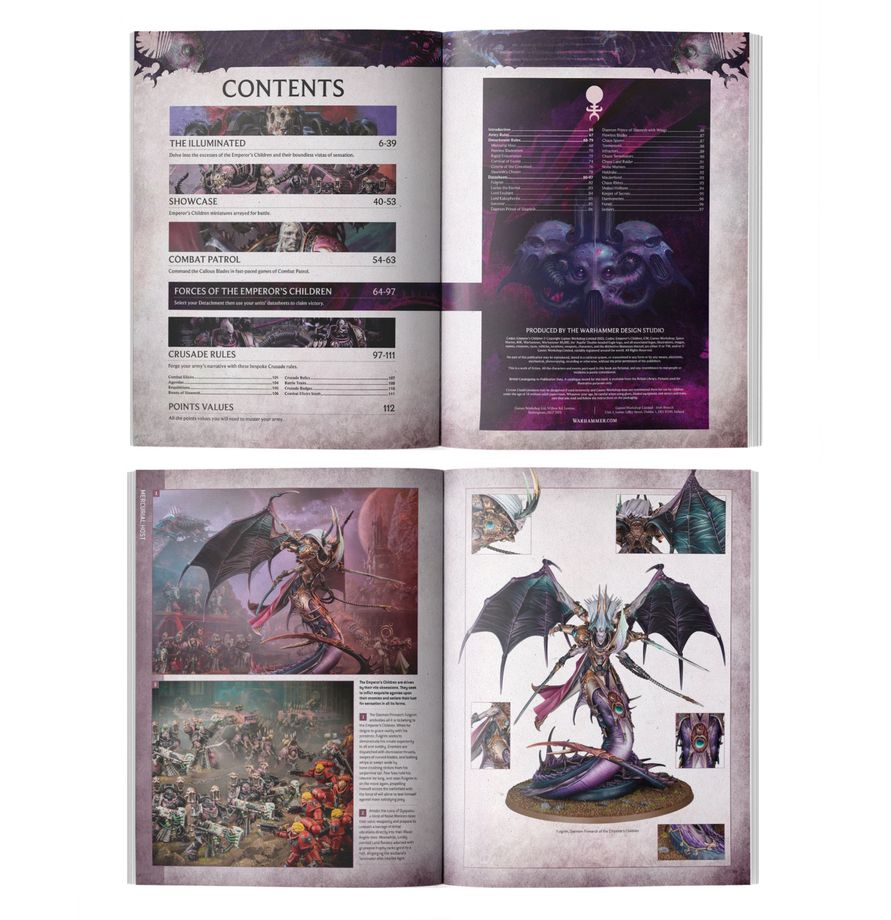 Emperor's Children: WARHAMMER 40K CODEX