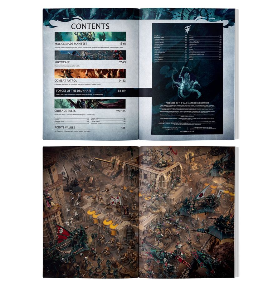 Drukhari: WARHAMMER 40k CODEX