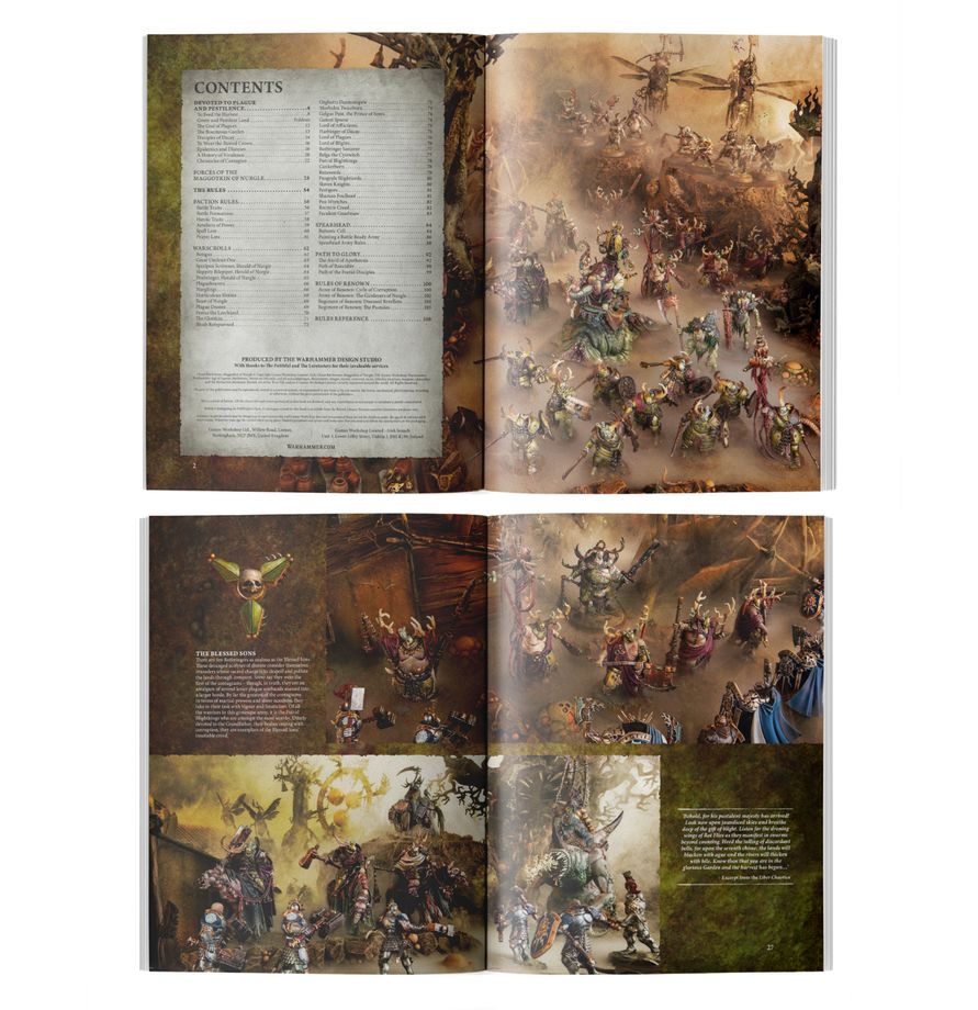Maggotkin of Nurgle: WARHAMMER AOS BATTLETOME
