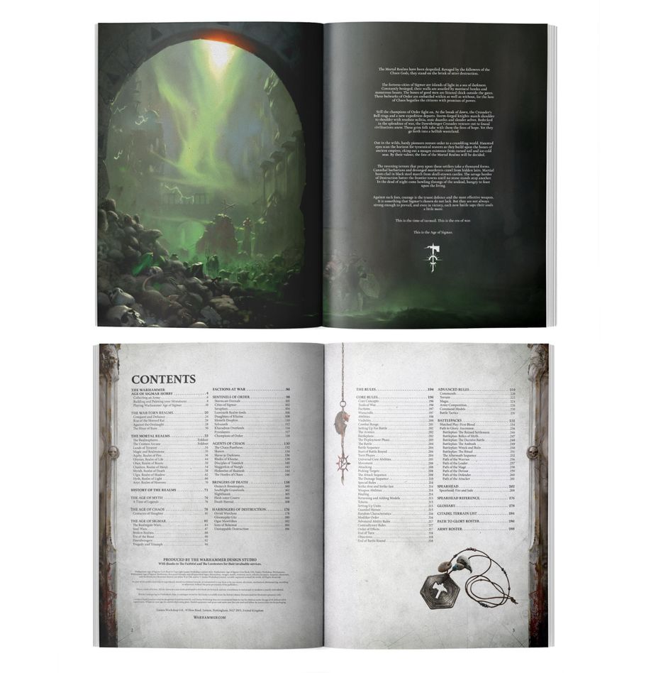 WARHAMMER AGE OF SIGMAR CORE BOOK