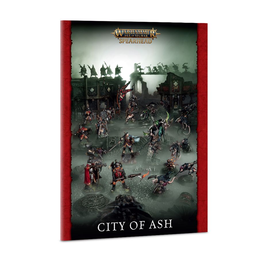warhammer AOS; spearhead gaming pack city of ash. Pre Order Pre-orders ship on or after launch day 04/07/2026