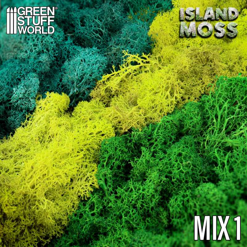Scenery Moss - Verde/Green Mix