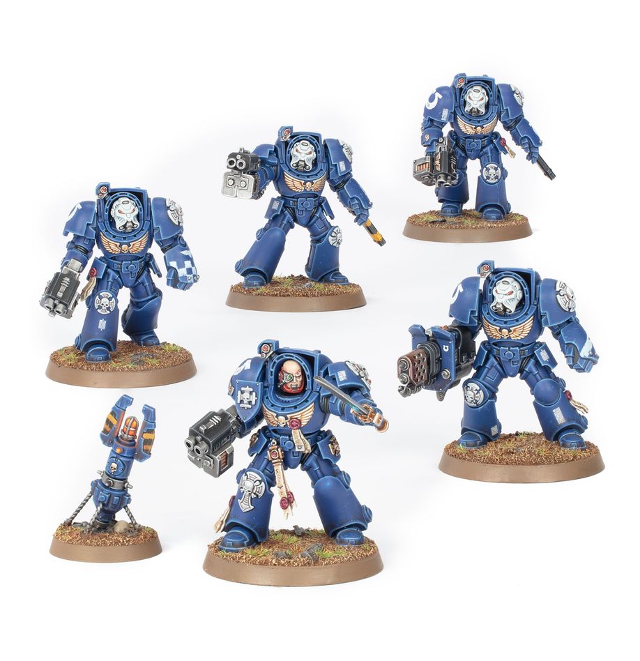 WARHAMMER 40K:SPACE MARINE TERMINATOR SQUAD