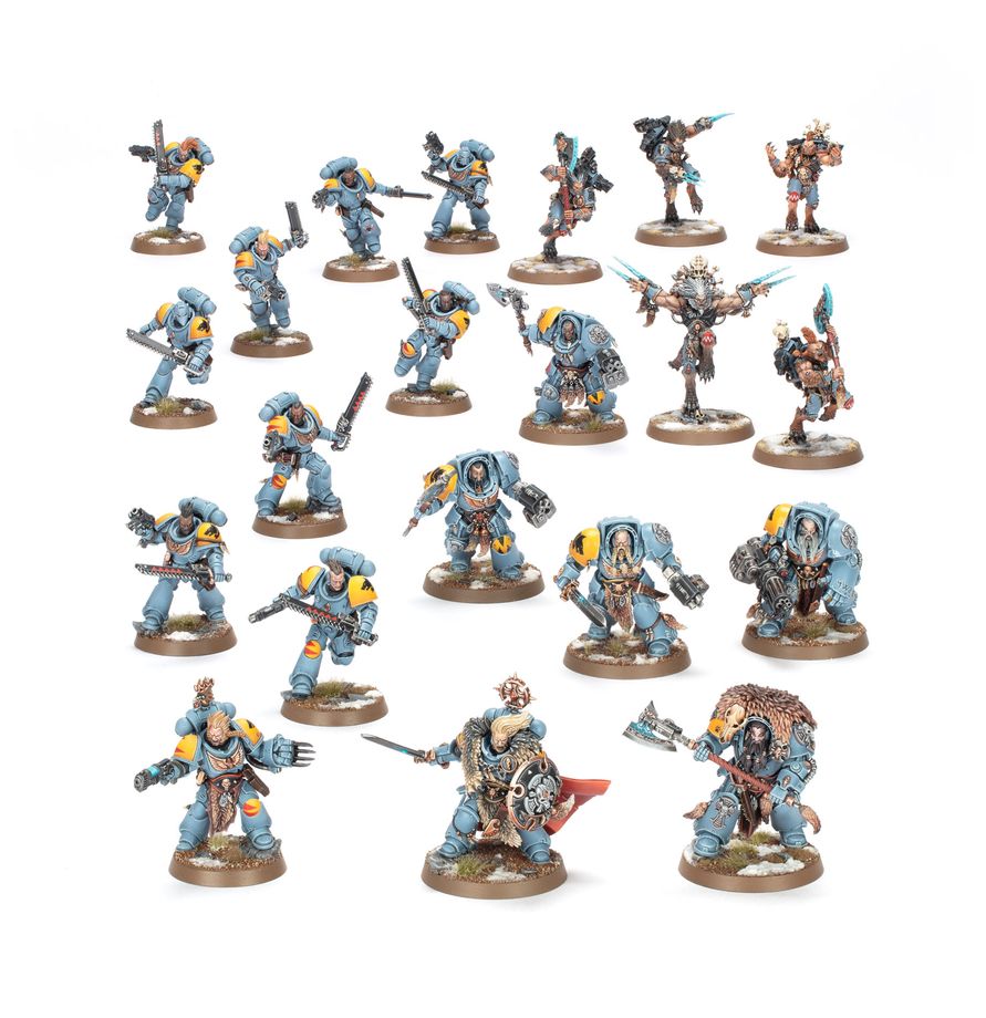 WARHAMMER 40K: SPACE WOLVES COMBAT PATROL