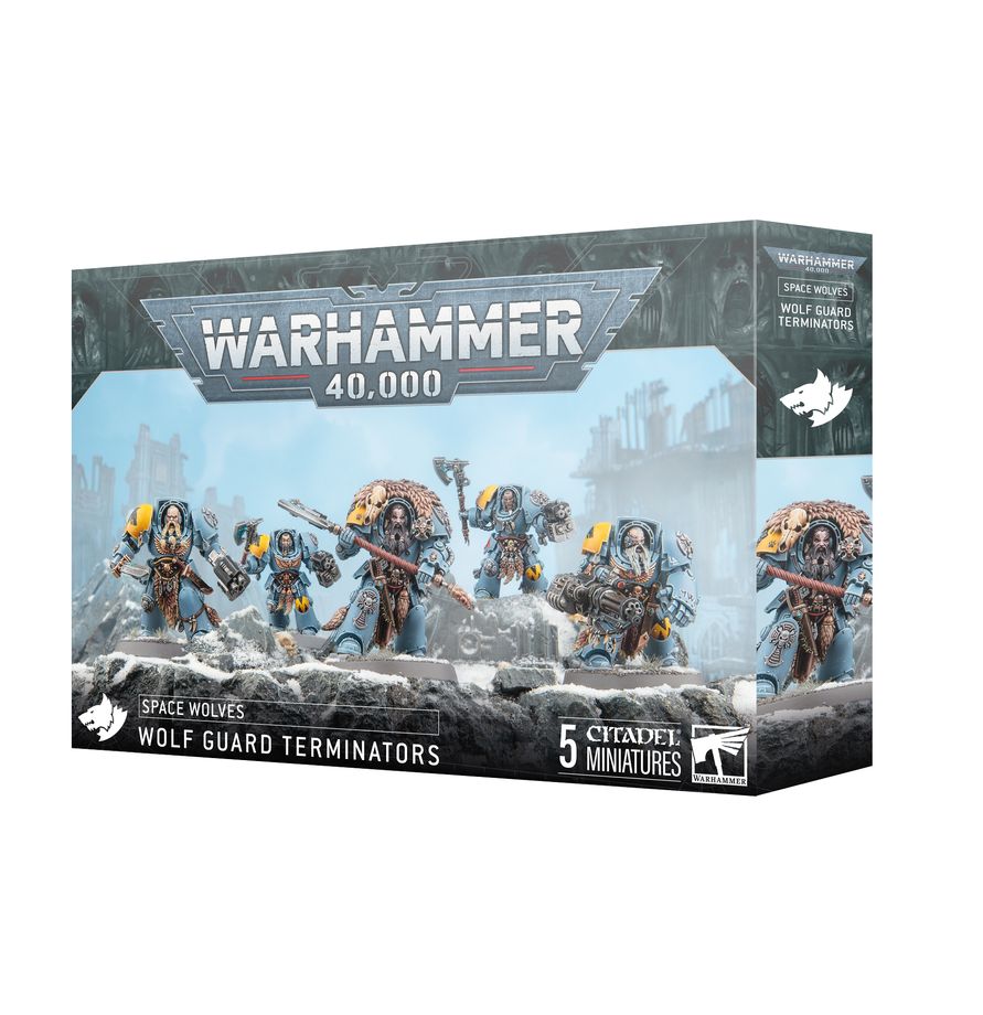 WARHAMMER 40K SPACE WOLVES: WOLF GUARD TERMINATORS