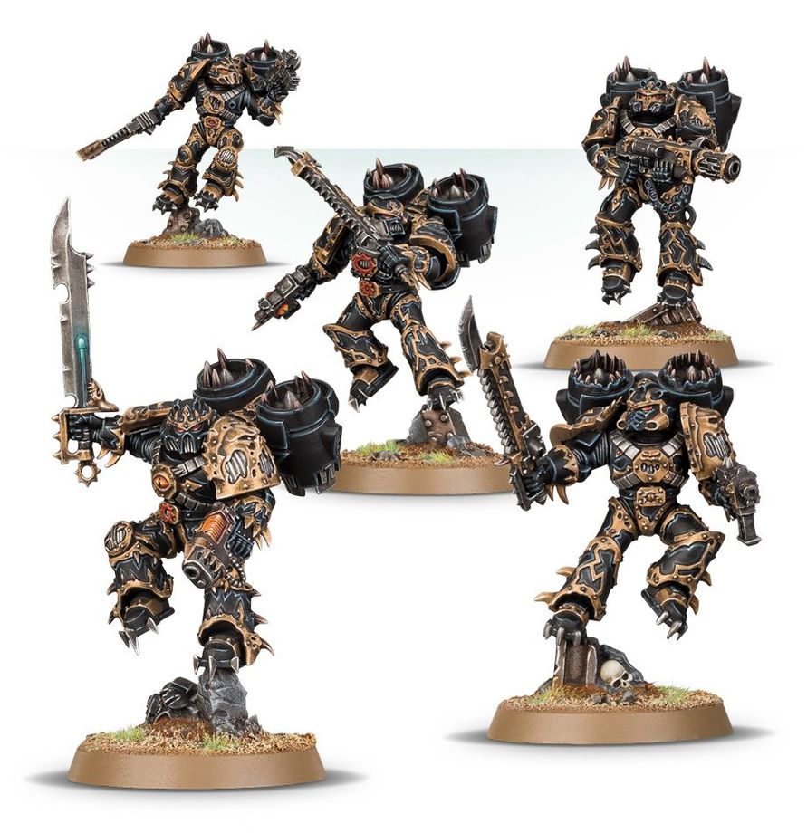CHAOS SPACE MARINES:
RAPTORS