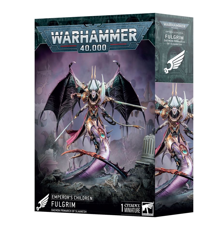 EMPEROR'S CHILDREN: FULGRIM DAEMON PRIMARCH OF SLAANESH