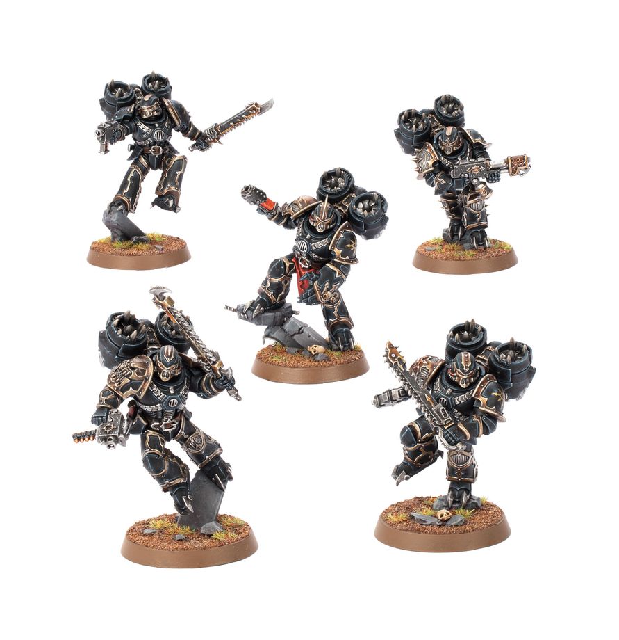 Warammer 40k- Chaos space marine Raptors
