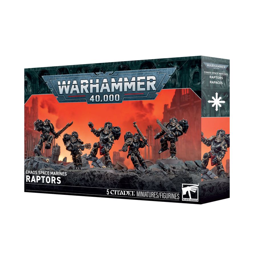 Warammer 40k- Chaos space marine Raptors
