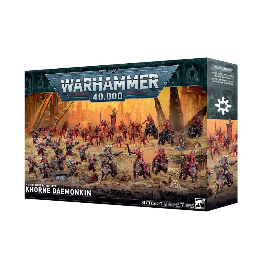 WARHAMMER 40K: World Eaters Battleforce: Khorne Daemonkin