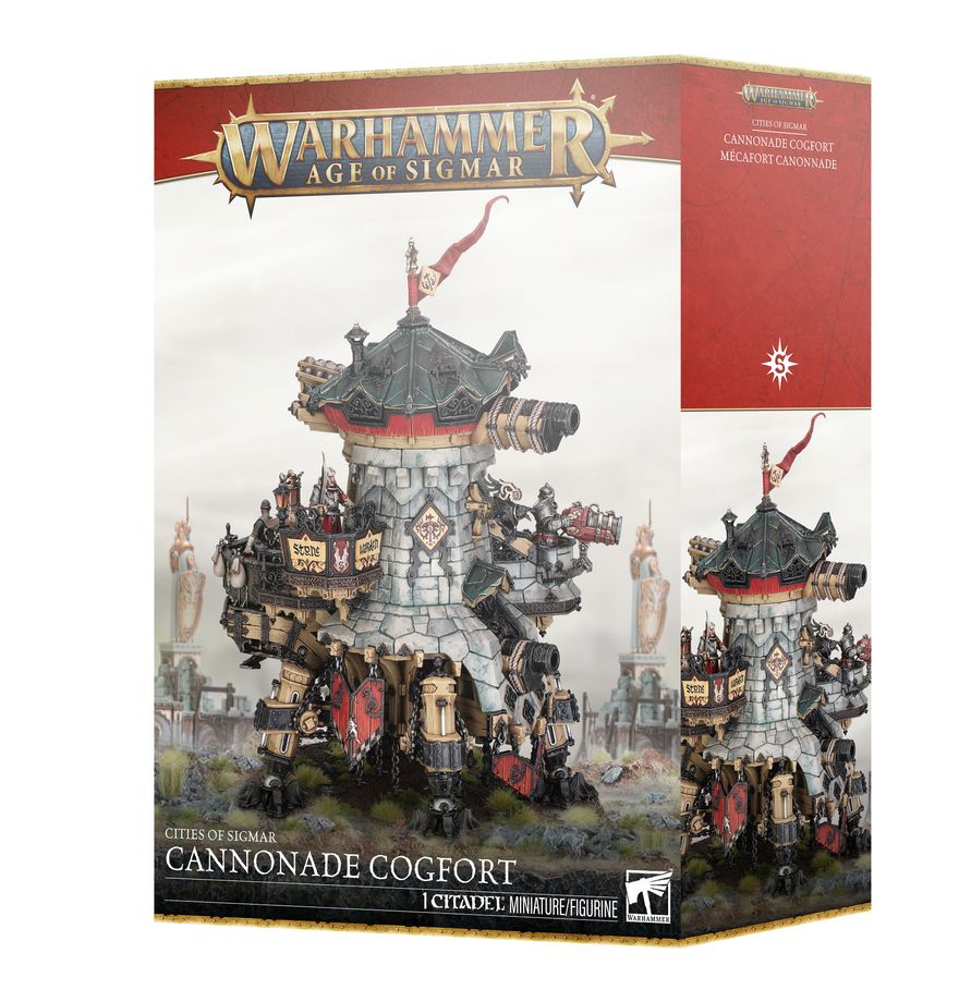 cities of sigmar: Cannonade Cogfort / Conqueror Cogfort