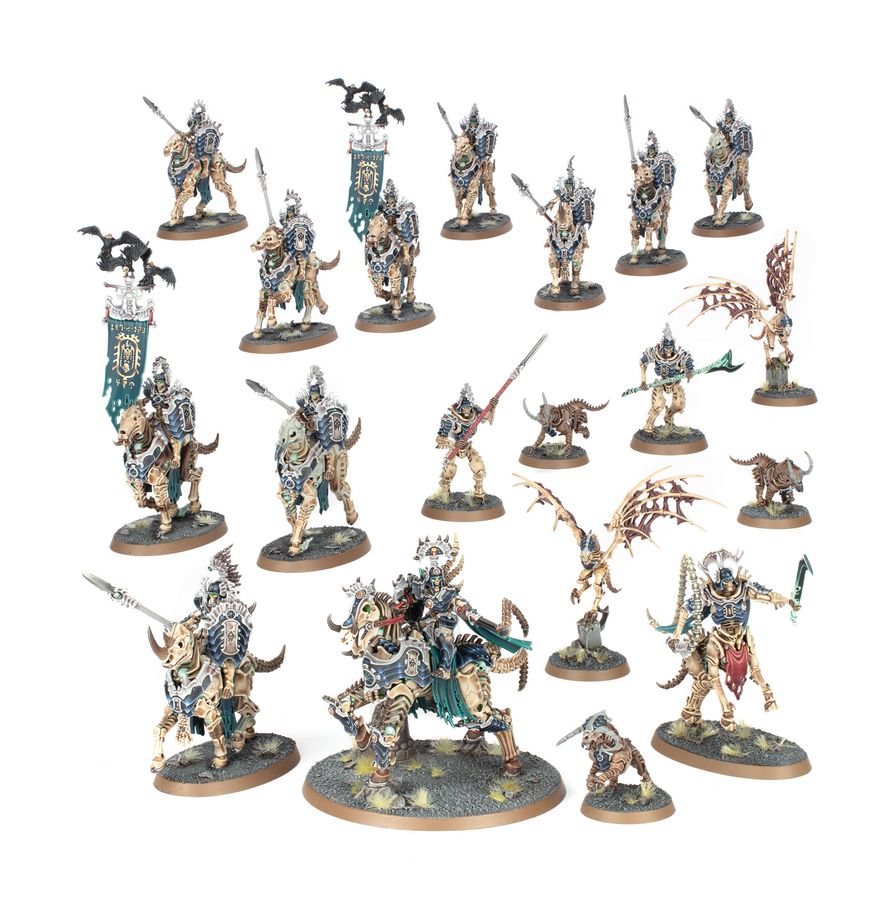 WARHAMMER AOS Spearhead: Ossiarch Bonereapers – Kavalos Vanguard