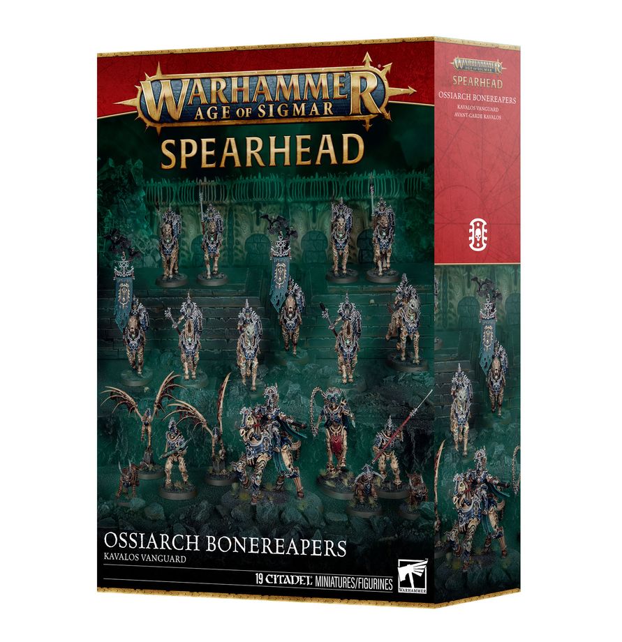WARHAMMER AOS Spearhead: Ossiarch Bonereapers – Kavalos Vanguard