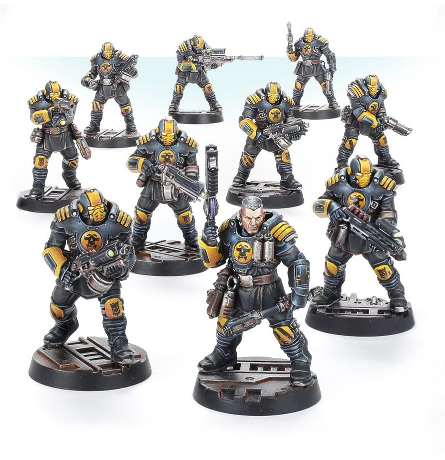 Necromunda Palantine enforcer patrol