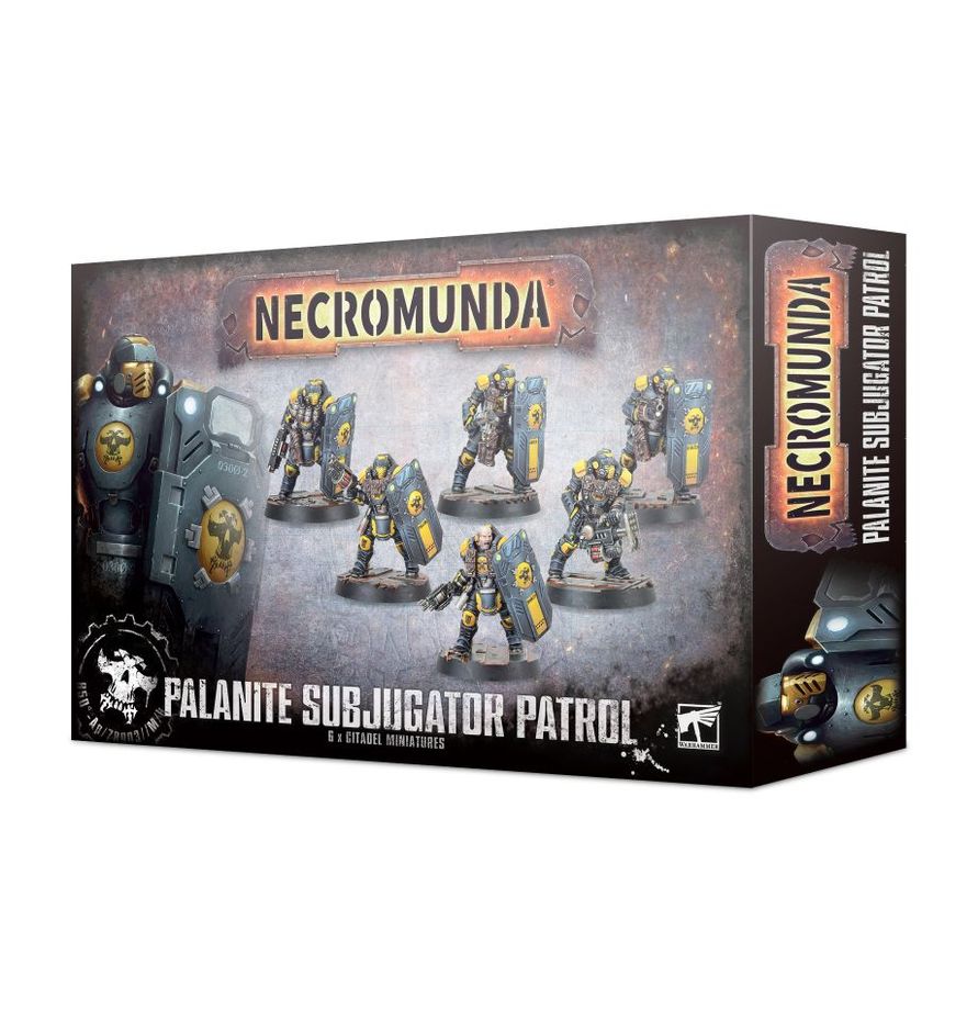 Necromunda Palantine enforcer patrol