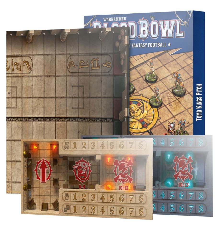Blood Bowl Tomb Kings Pitch