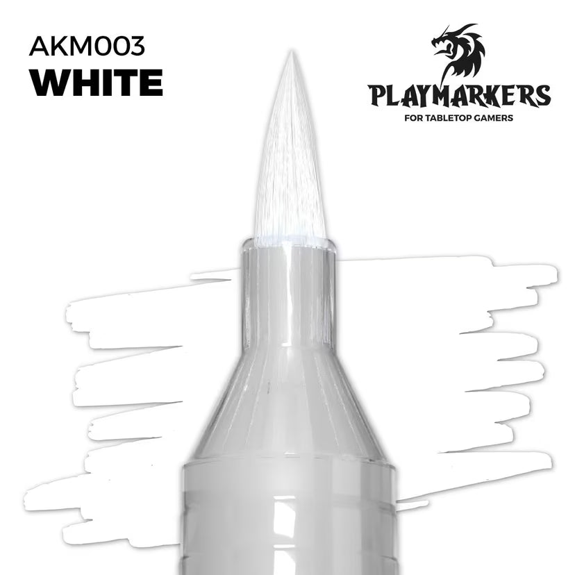 AK PLAYMARKERS: WHITE