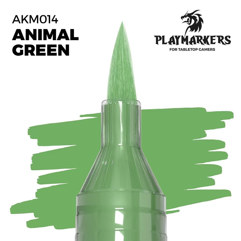 AK PLAYMARKERS: ANIMAL GREEN