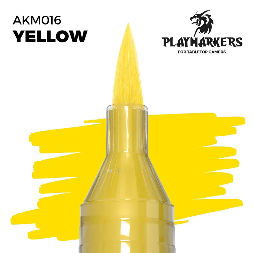 AK PLAYMARKERS: YELLOW