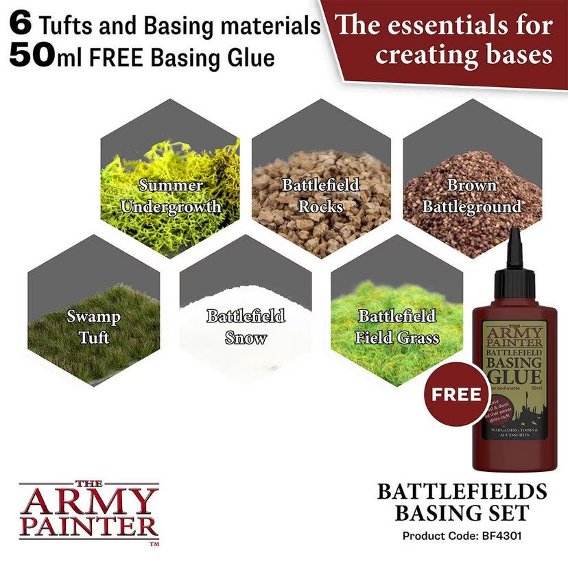 ARMY PAINTER: BATTLEFIELD BASING SET