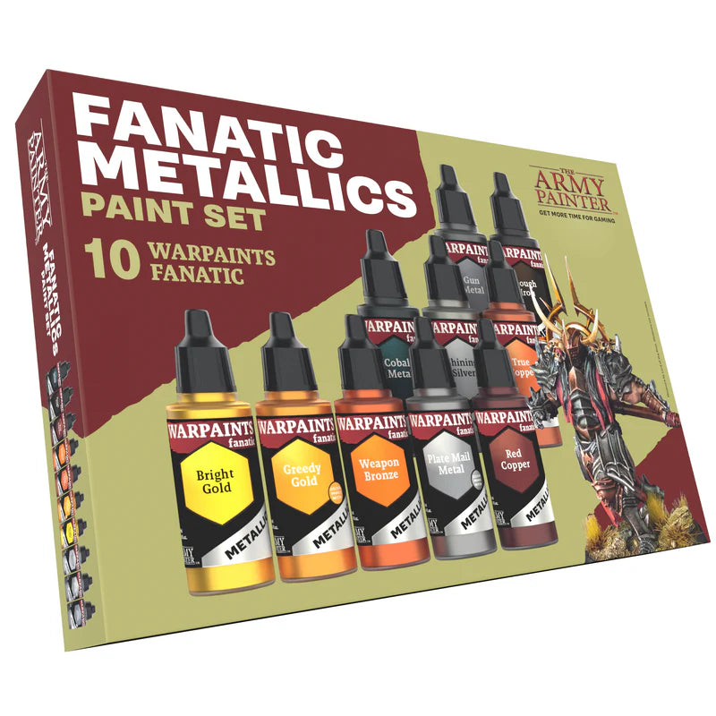 ARMY PAINTER: FANATIC METALLICS PAINT SET