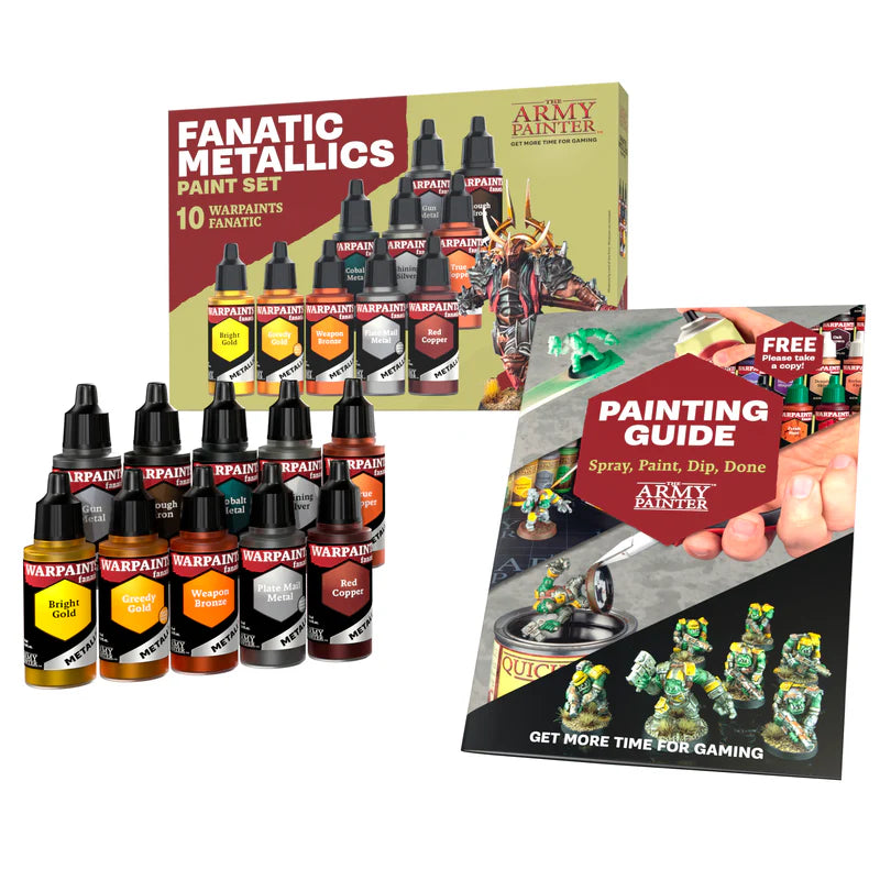 ARMY PAINTER: FANATIC METALLICS PAINT SET