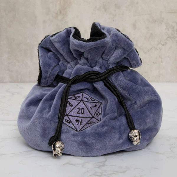 Super Soft Dice Bags - Blue