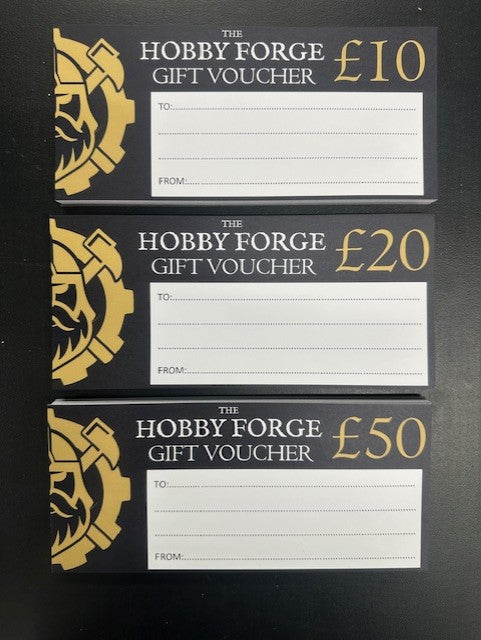 Hobby Forge £50 GIFT VOUCHER