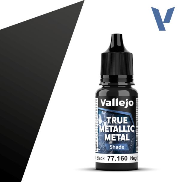 OBSIDIAN BLACK VALLEJO TRUE METALLIC METAL (SHADE)