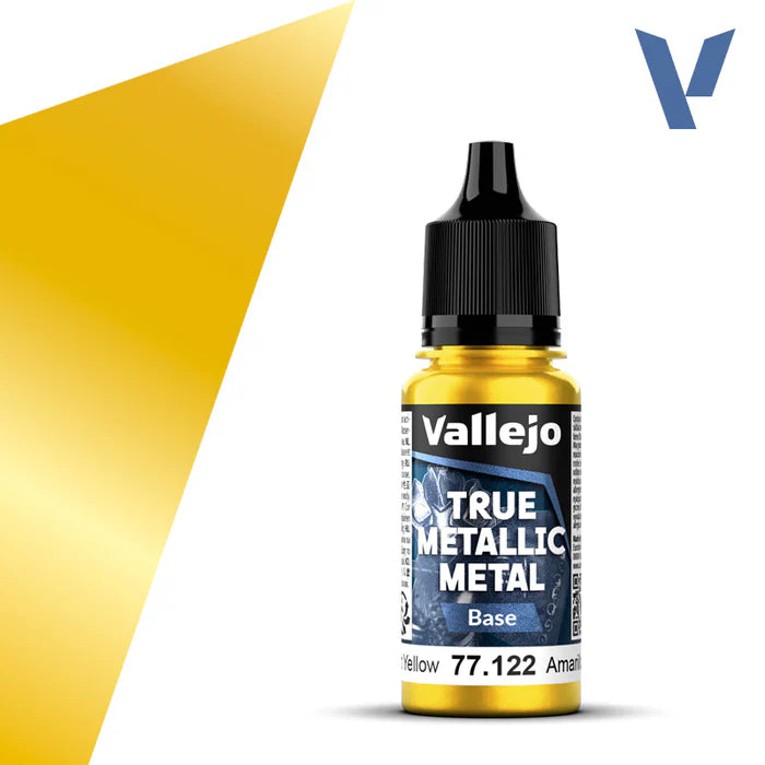 Vallejo True Metallic Metal: Radiant Yellow (Base)