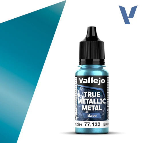 Vallejo True Metallic Metal: Hydra Turquoise (Base)