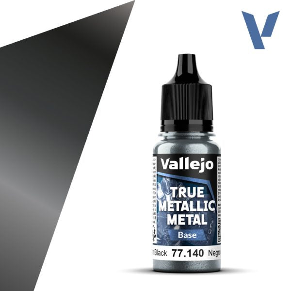 OBSIDIAN BLACK VALLEJO TRUE METALLIC METAL (BASE)