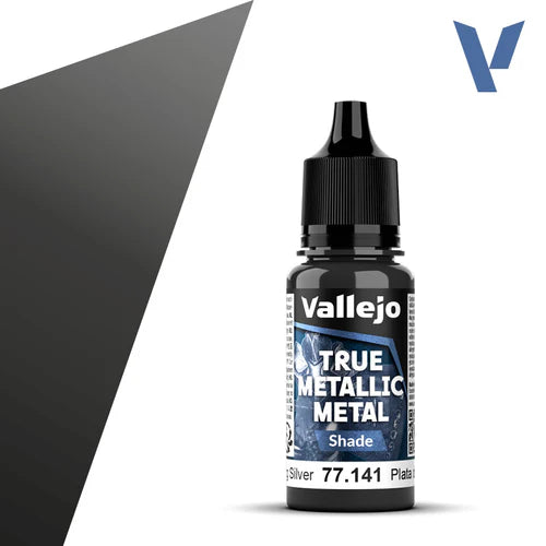 Vallejo True Metallic Metal: Sterling Silver (Shade)
