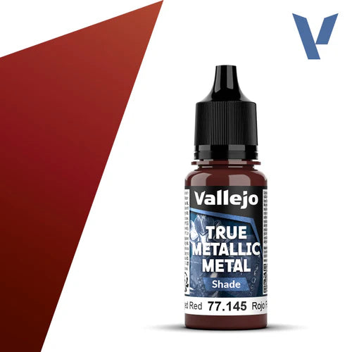Vallejo True Metallic Metal: Forged Red (Shade)