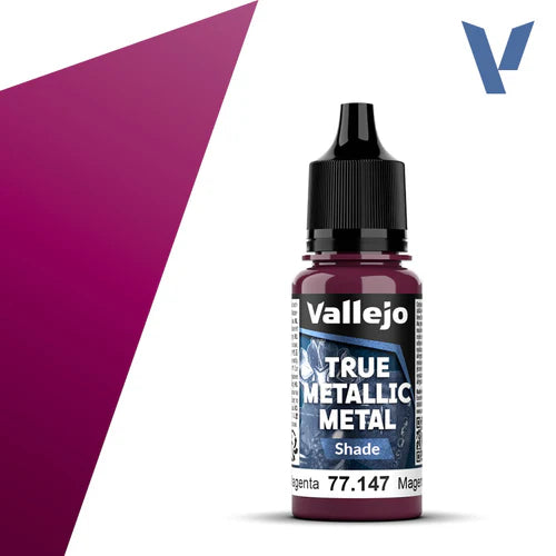 Vallejo True Metallic Metal: Crimson Magenta (Shade)