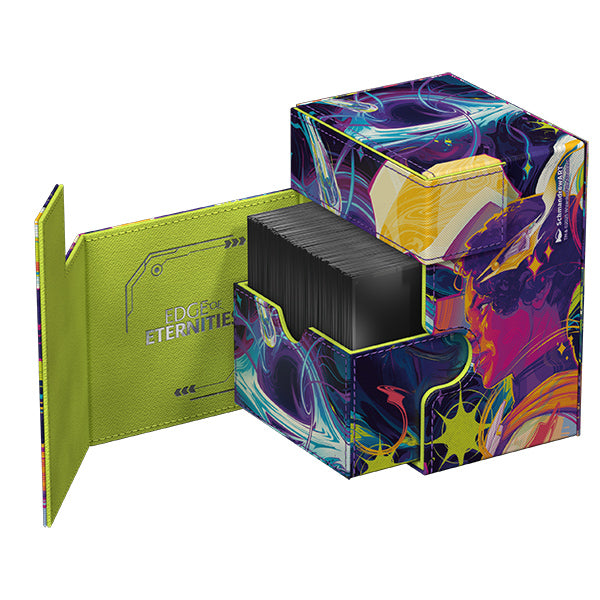 Ultimate Guard - Flip n Tray 133+ Xenoskin Deck Box - Magic: The Gathering Edge of Eternities Design 02