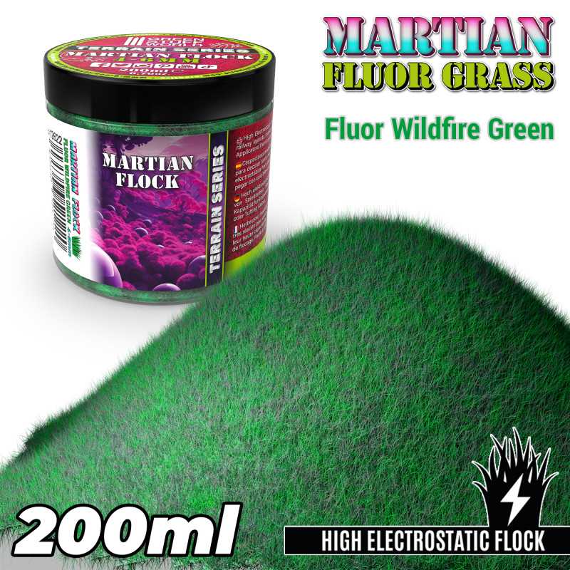 Alien Grass Flock - FLUOR WILDFIRE GREEN 200ml