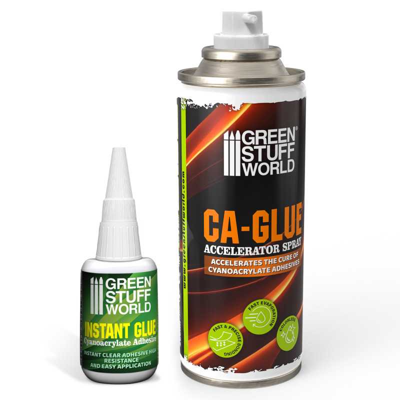 Glue and activator Pack