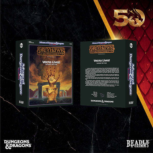 Beadle & Grimms - D&D Classic Module Dice Set - Vecna Lives