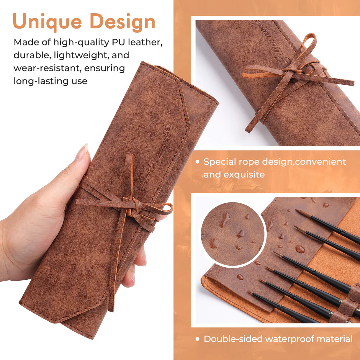 Series II: Kolinsky Sable Miniature Detail Brushes Set - 6 pcs