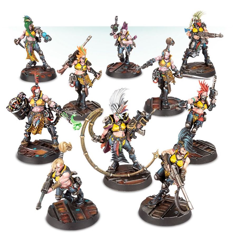 WARHAMMER NECROMUNDA: ESCHER GANG
