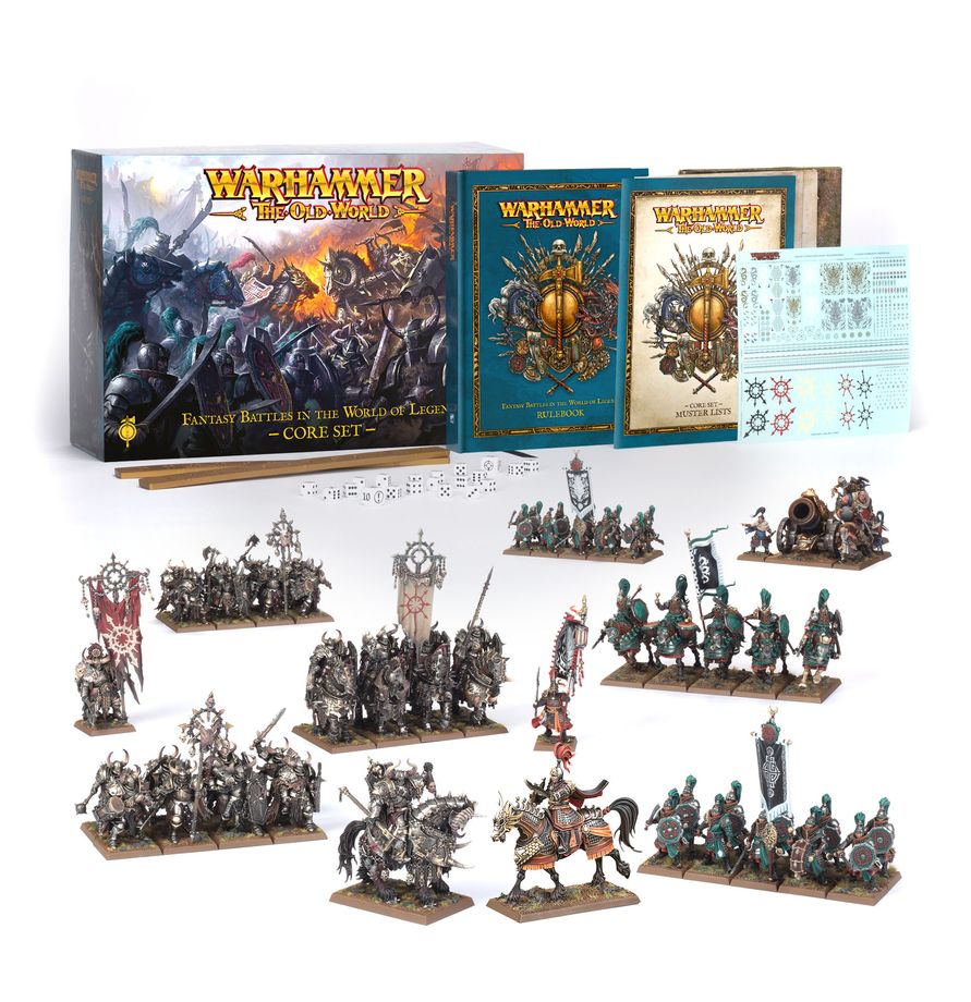 Warhammer: The Old World – Fantasy Battles In the World of Legend Core Set Pre Order Pre-orders ship on or after launch day 18/07/2026