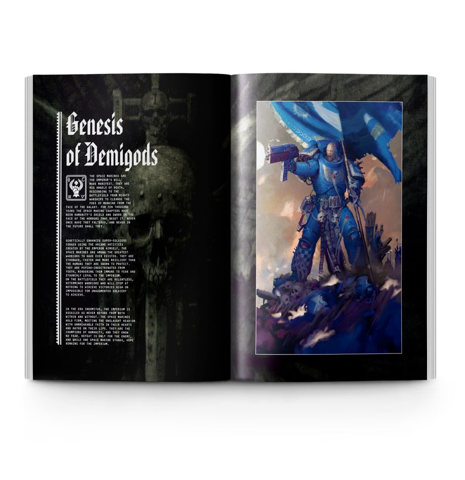 WARHAMMER 40K: SPACE MARINE CODEX