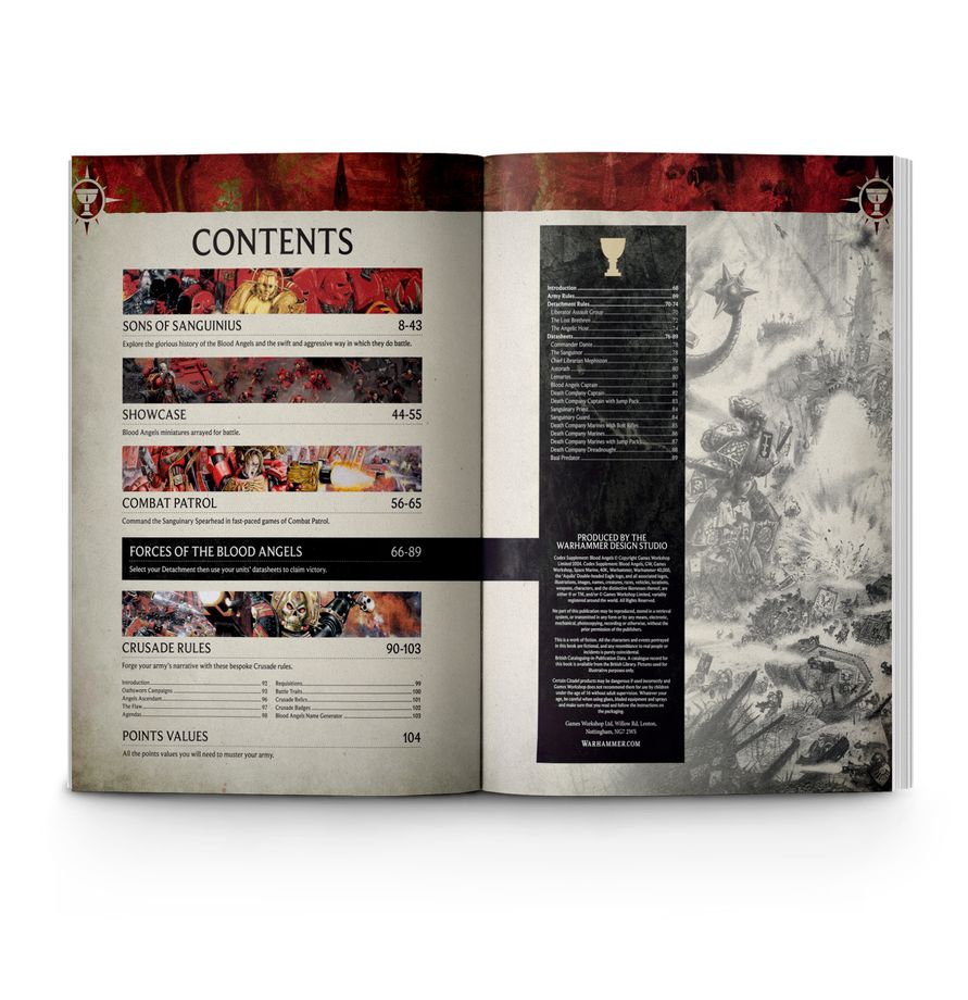 Blood Angels: WARHAMMER 40K CODEX SUPPLEMENT