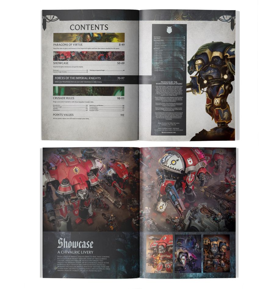 WARHAMMER 40K: IMPERIAL KNIGHTS CODEX